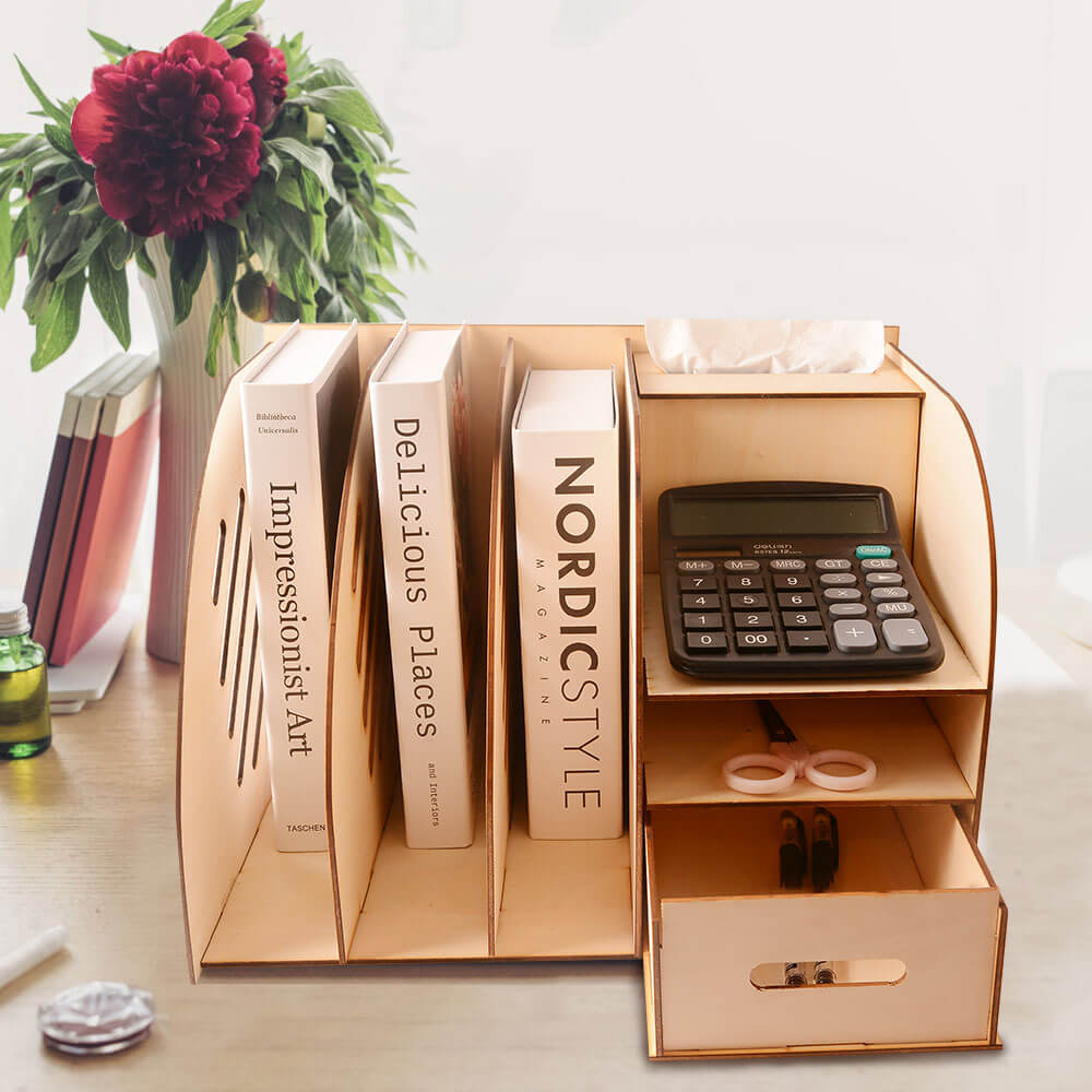 Desk Organizer with Drawers 1