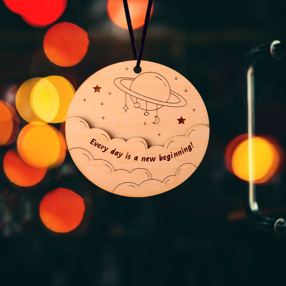 Planet Disc Ornament