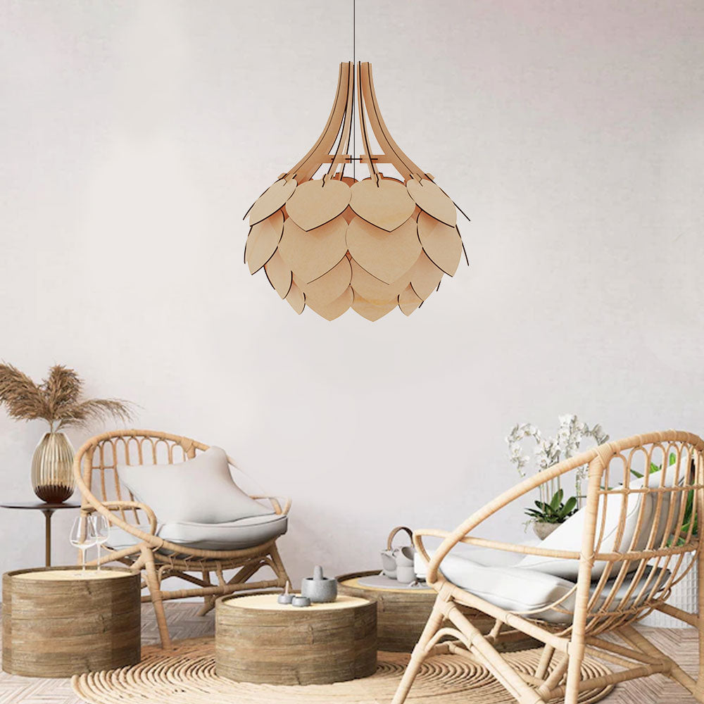 Wooden Assembled Lamp 5