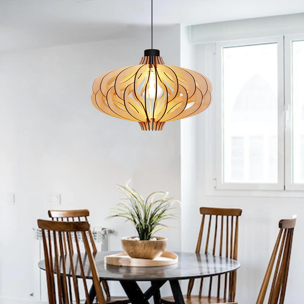 Wooden Assembled Lamp 3