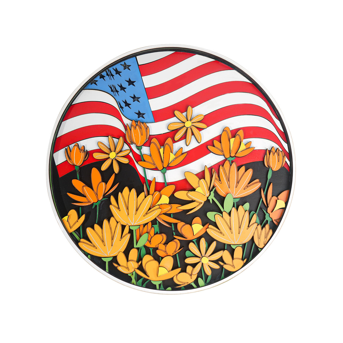 Independence Day Multi-Layer Collage Frame