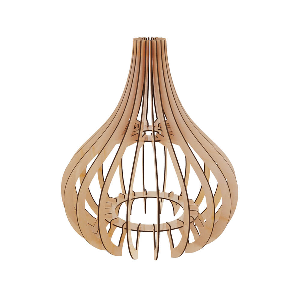 Wooden Assembled Lamp 6