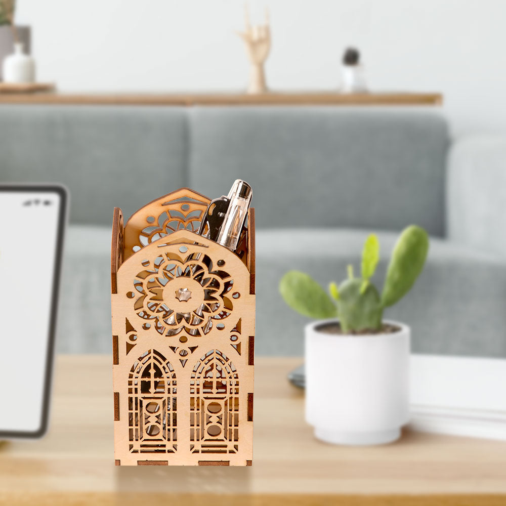 Clocktower Pen Holder