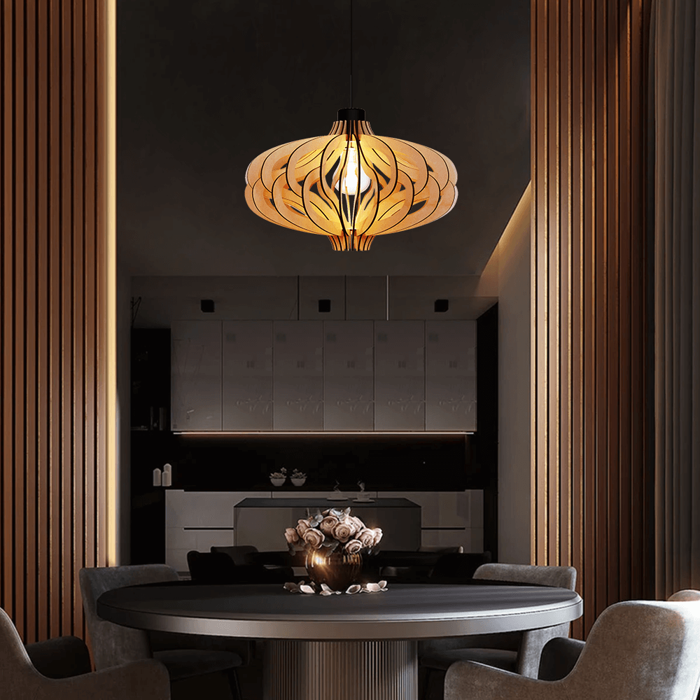 Wooden Assembled Lamp 3