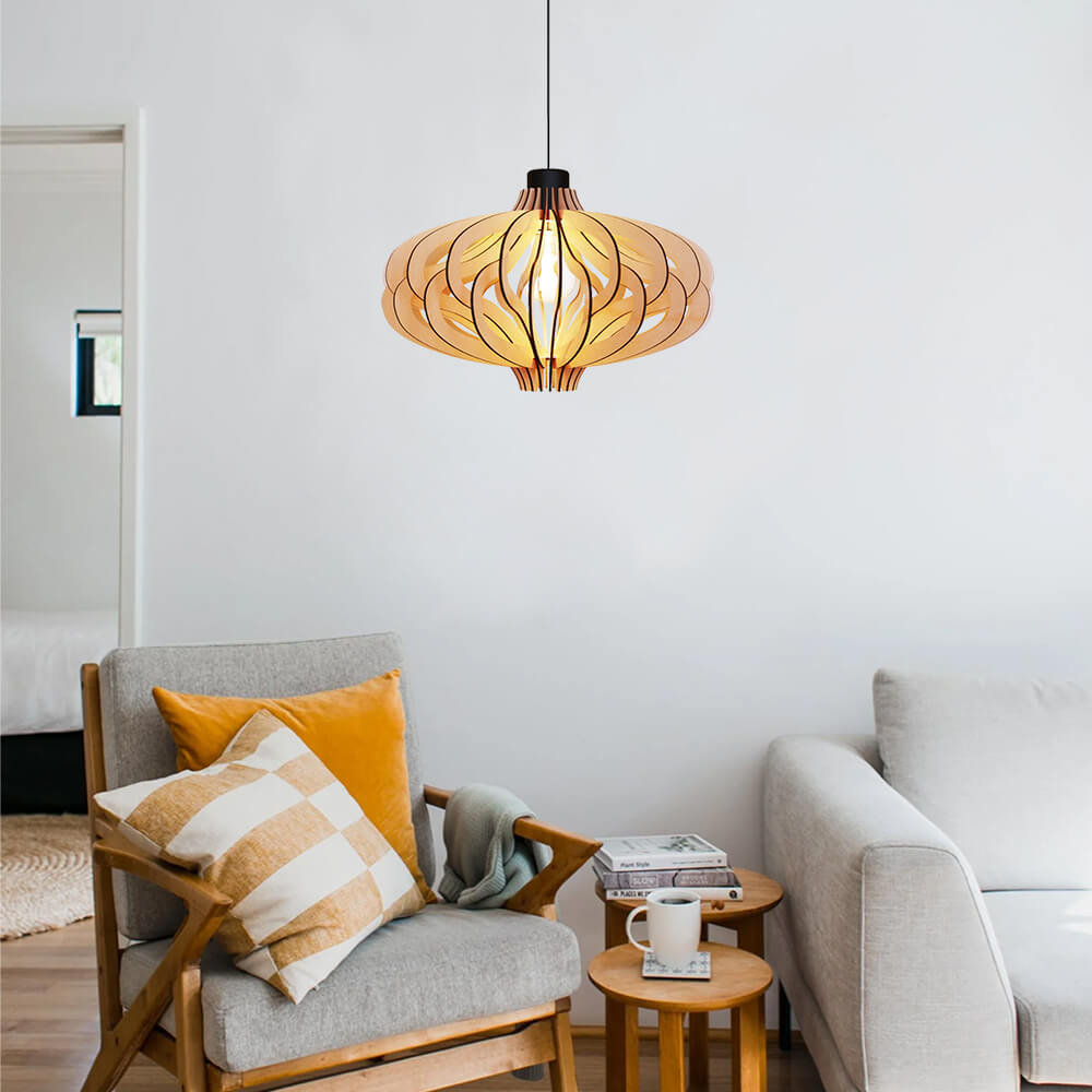 Wooden Assembled Lamp 3