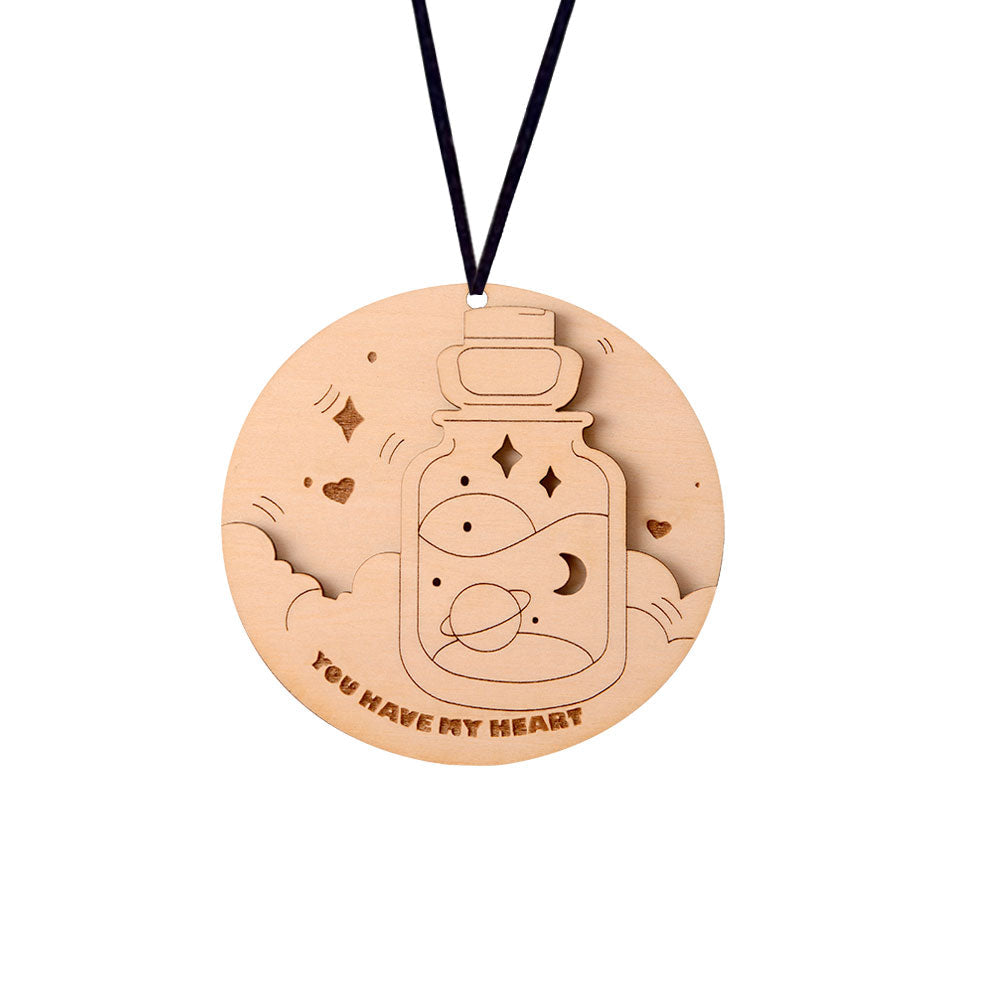 Drift Bottle Disc Ornament