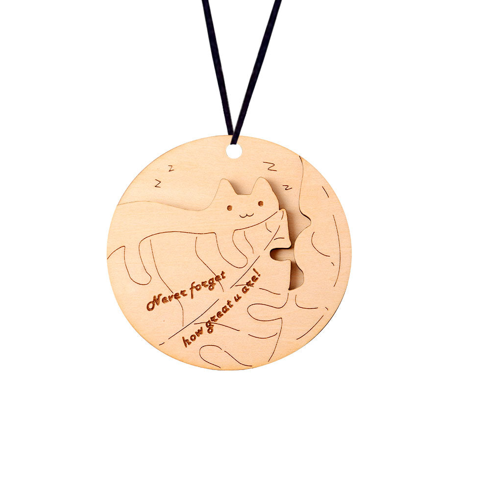 Cat Disc Ornament