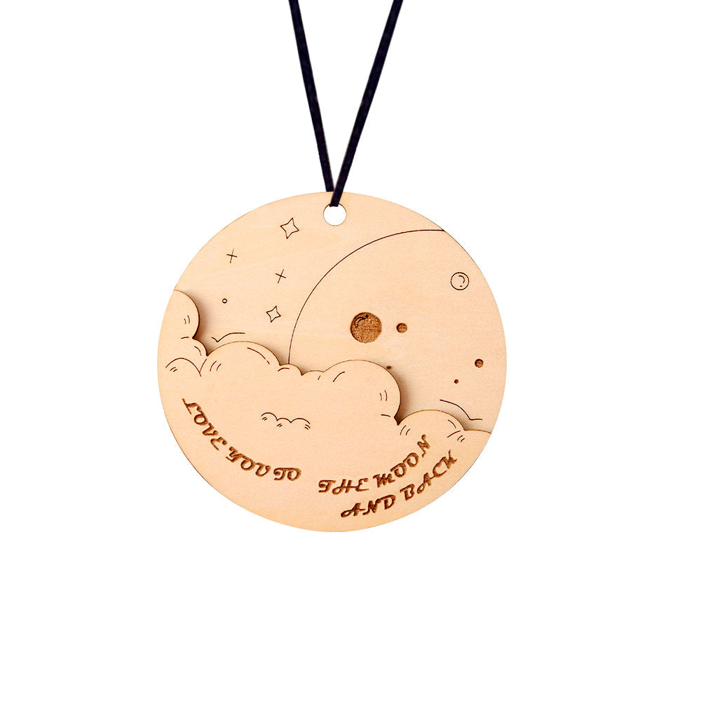 Cloud Disc Ornament