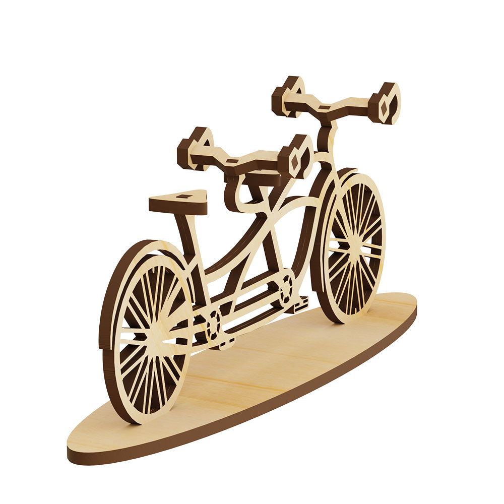 Tandem Bike Desktop Ornament