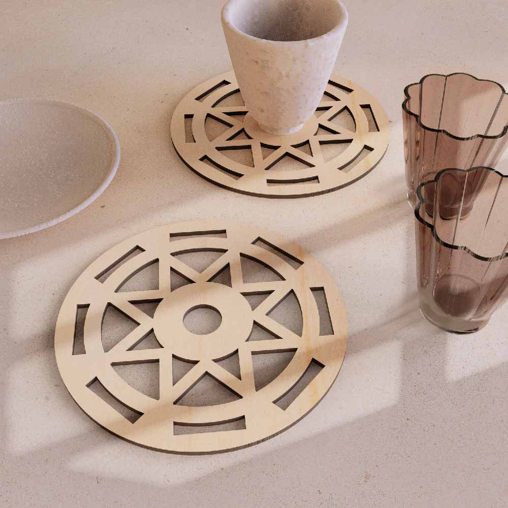 Table Hot Mat Trivet 14