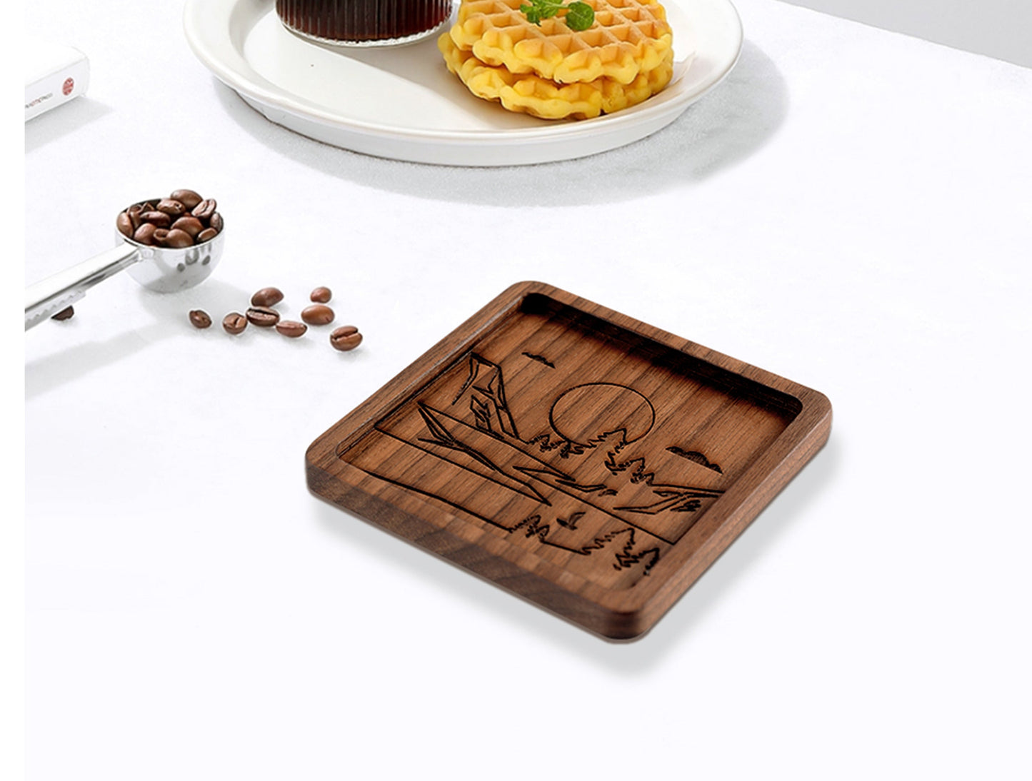 Square Coaster - Nature