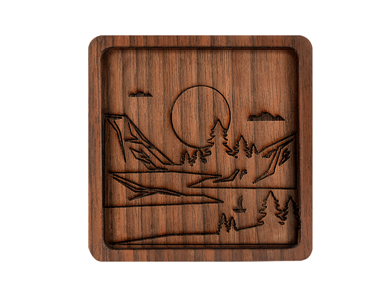 Square Coaster - Nature
