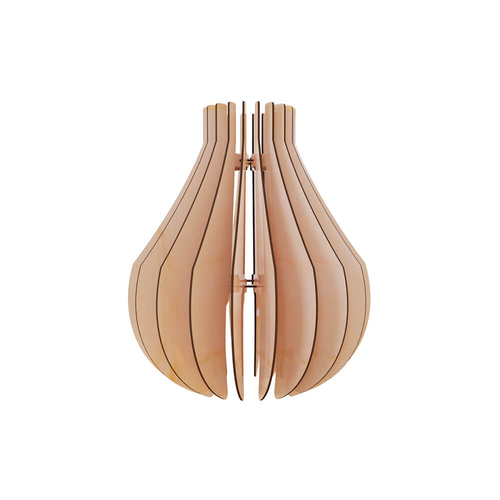 Wooden Assembled Lamp 2