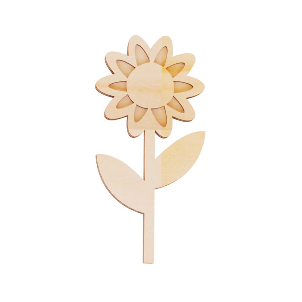 Daisy Flower Wooden