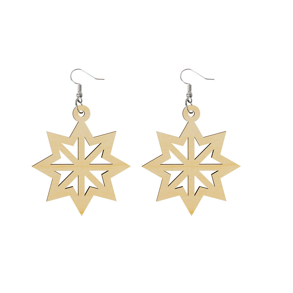 Star Shaped Earrings