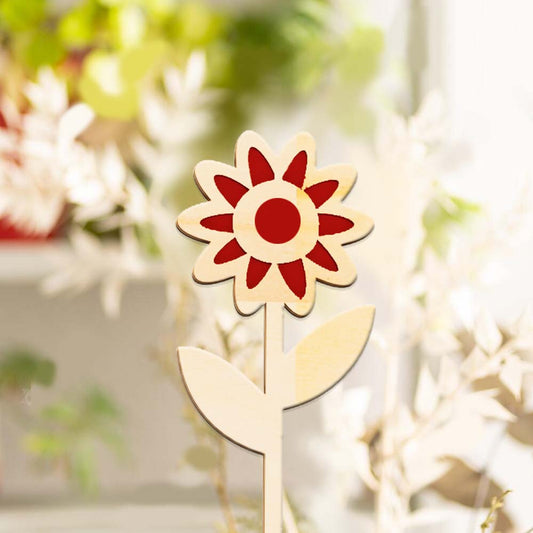 Daisy Flower Wooden