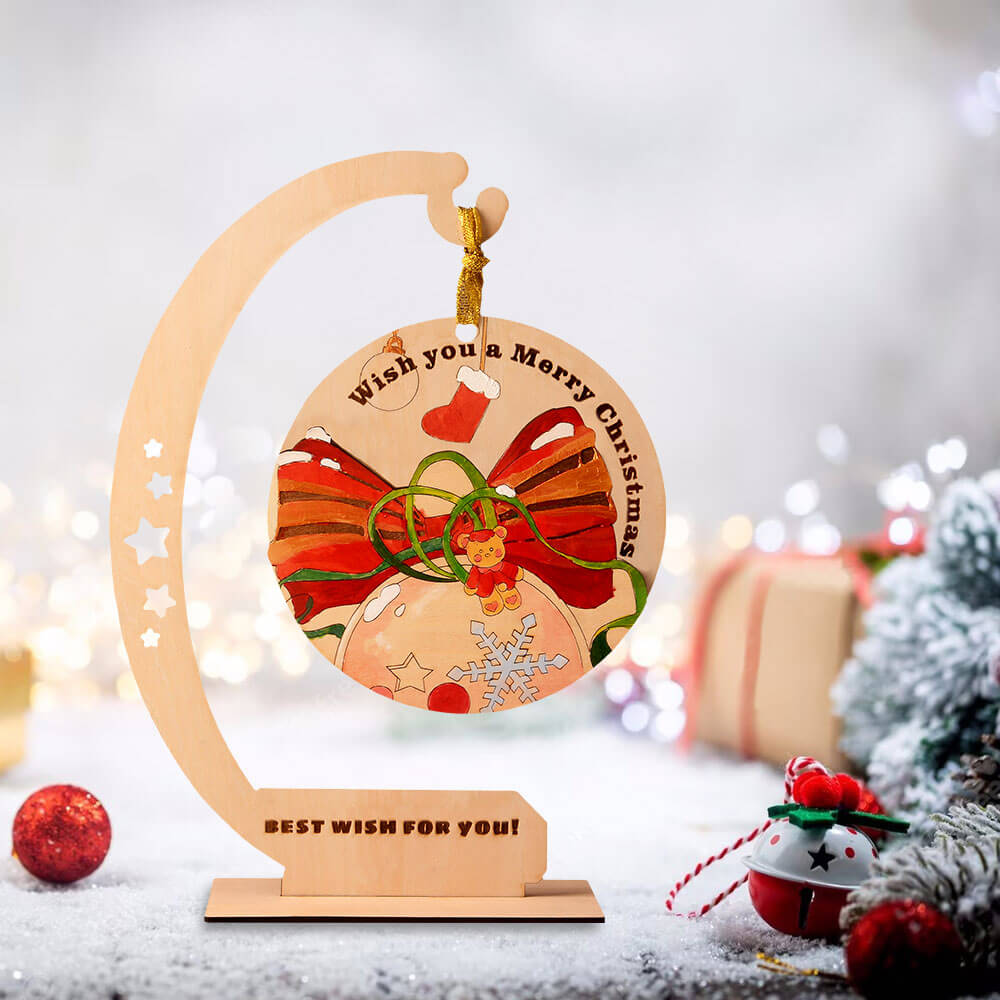 Christmas Disc Ornament 2
