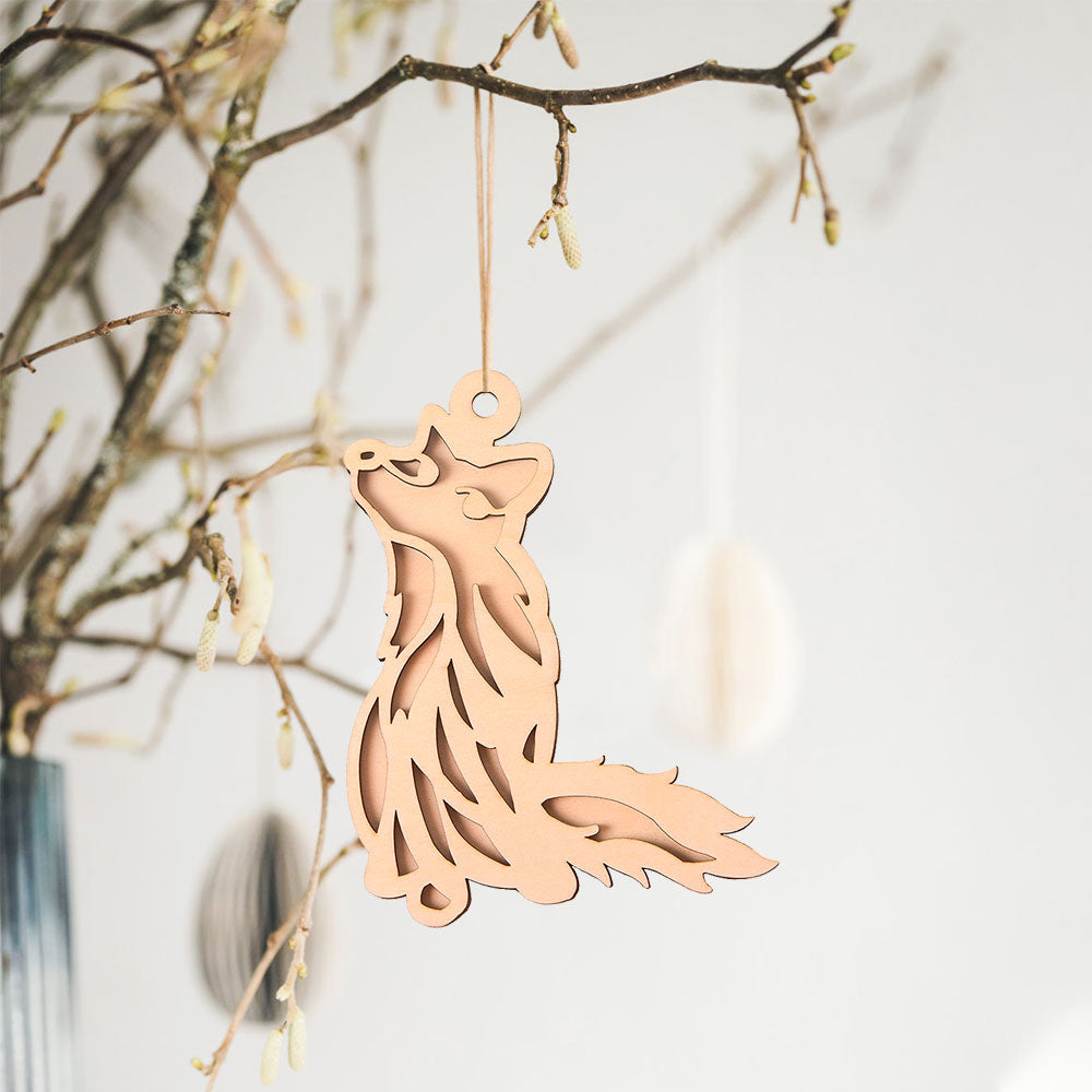 Sly Fox Hanging Ornament