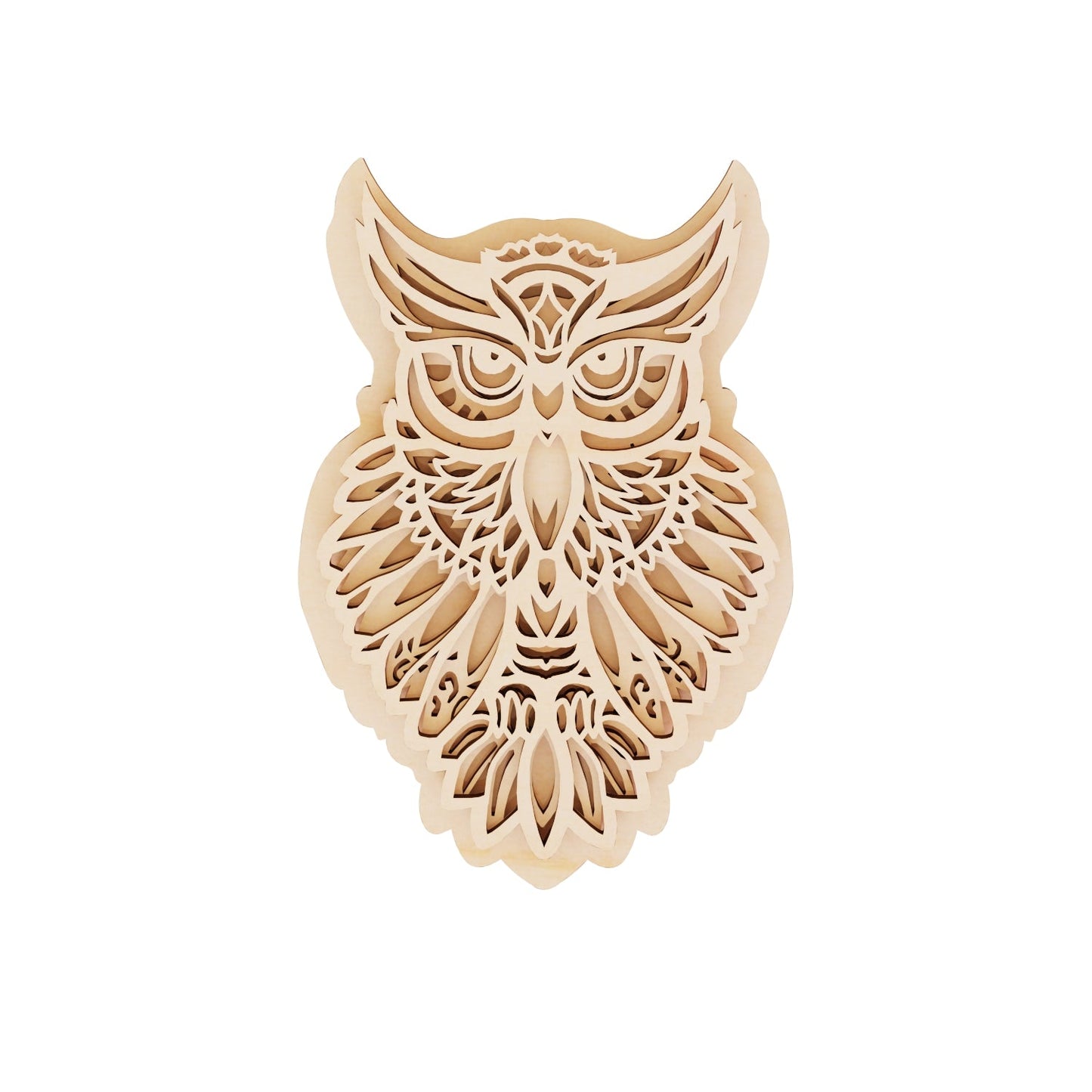 Owl Multi-layer Wall Decor