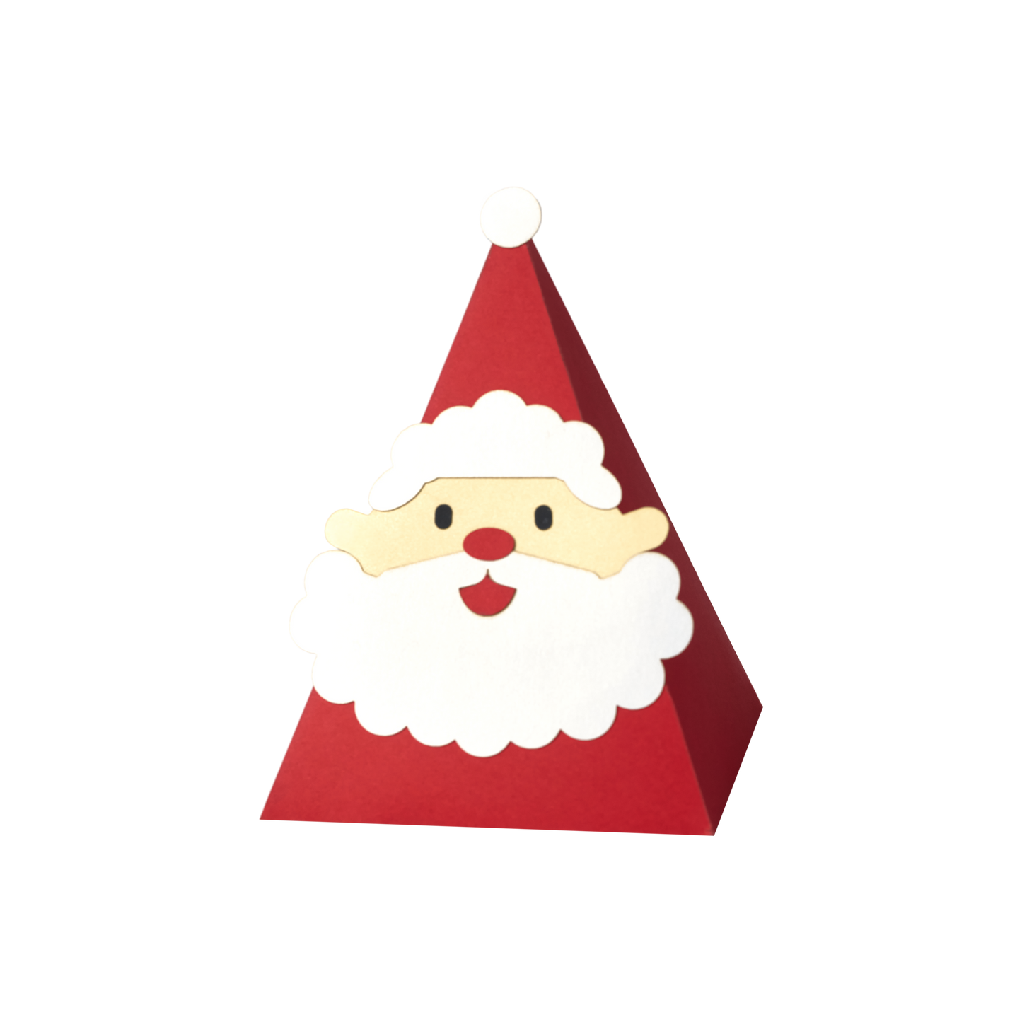 Santa Claus Small Paper Gift Box