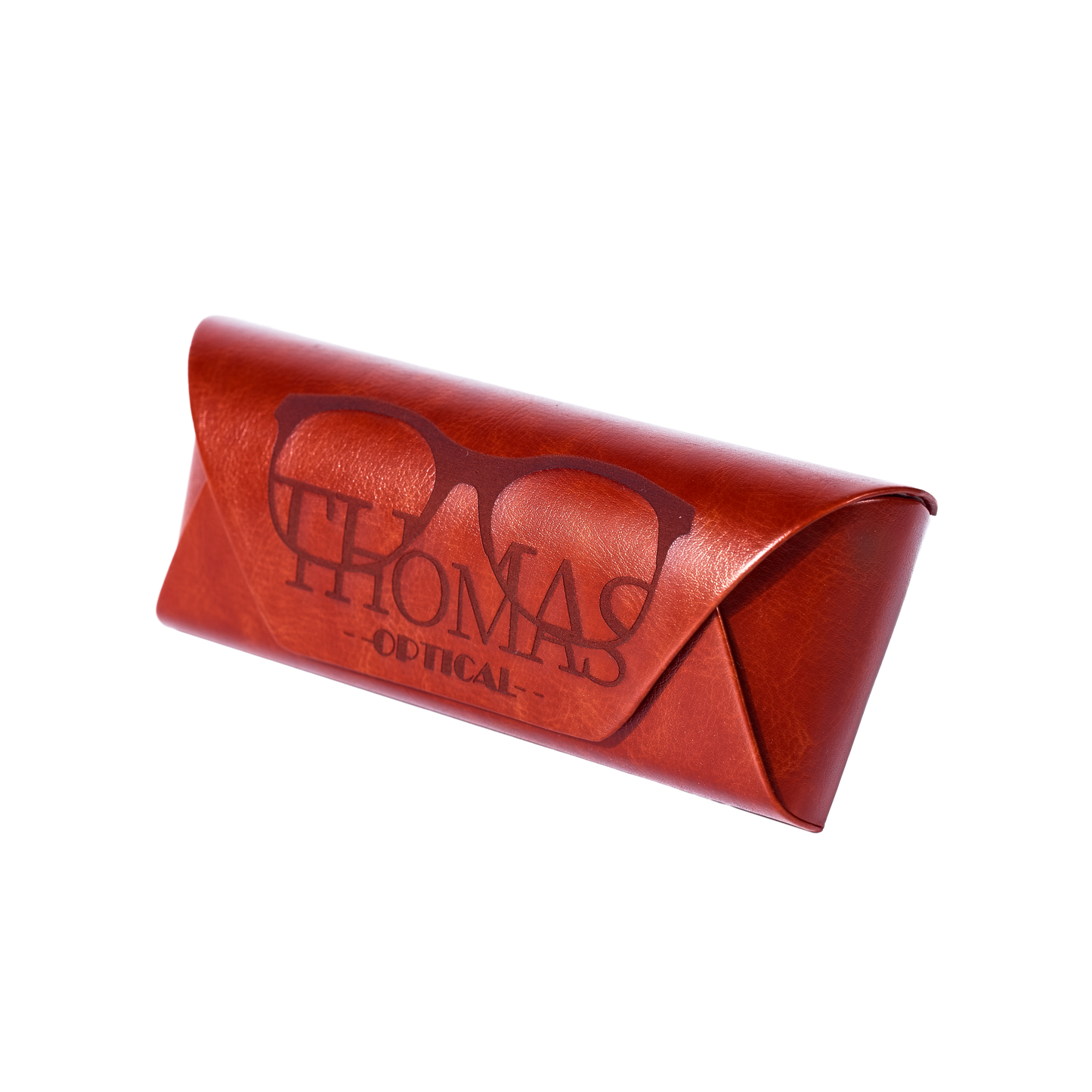 Eye Glass Case Leather Engraving