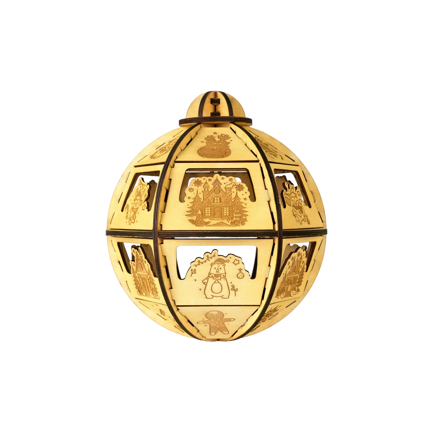 3D Puzzle Christmas Tree Ball Ornamen