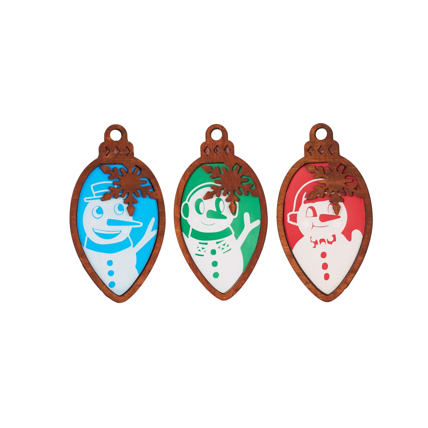 Christmas Snowman Ornament