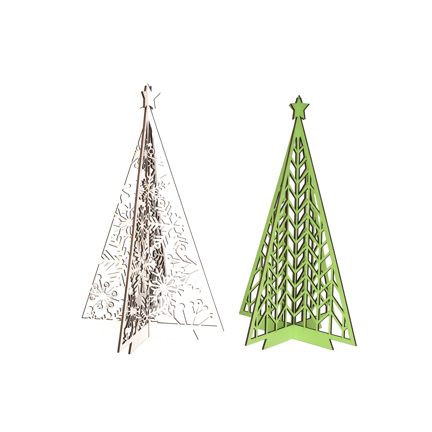Wooden Christmas Tree Ornament