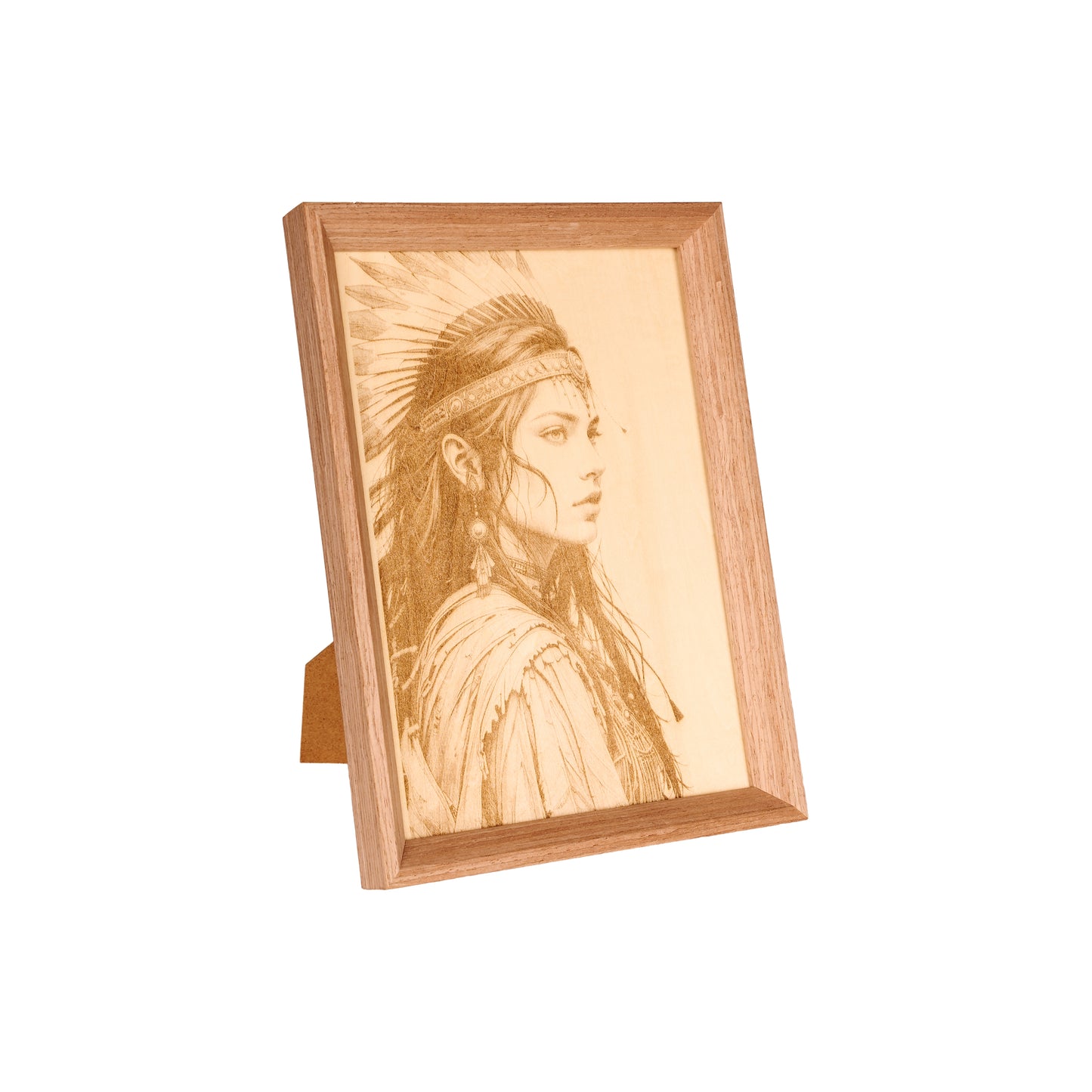 Wooden Photo Engraving Art