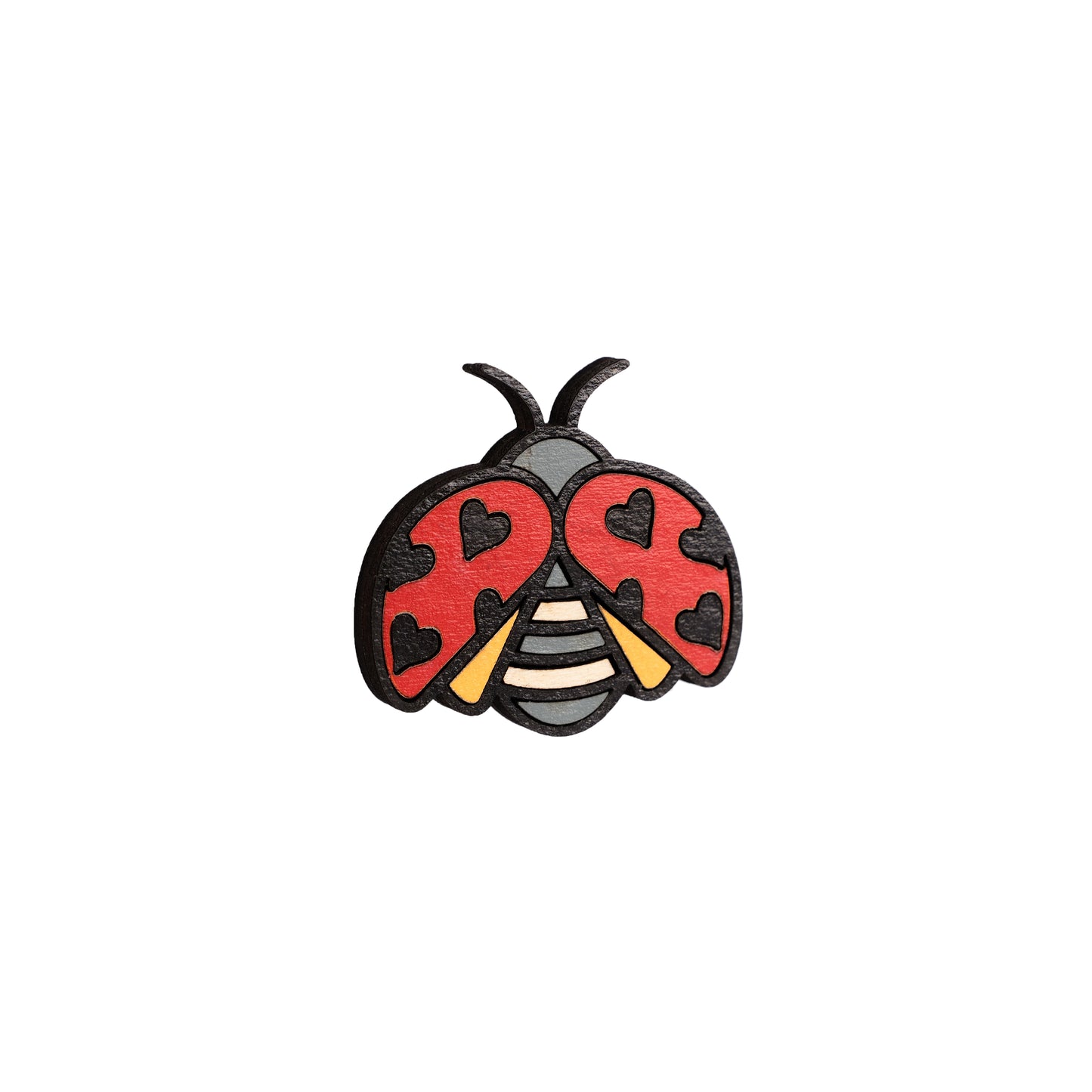 Valentine's Day Love bug Ladybug Pin