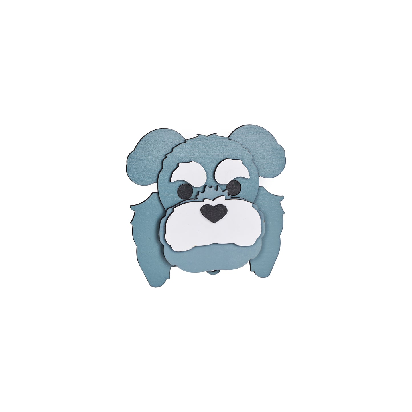 Cute Puppy Schnauzer Decoration Ornament