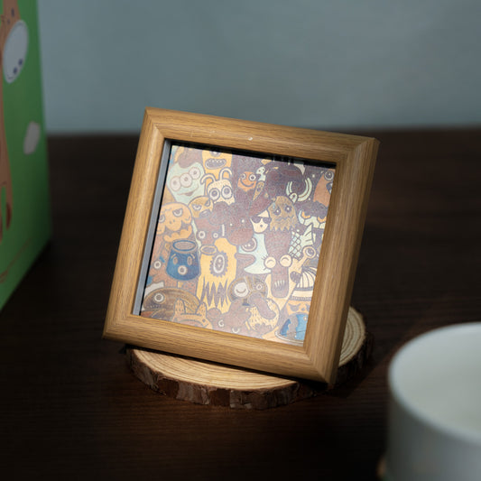 Graffiti Stainless Steel Plate Color Engraving