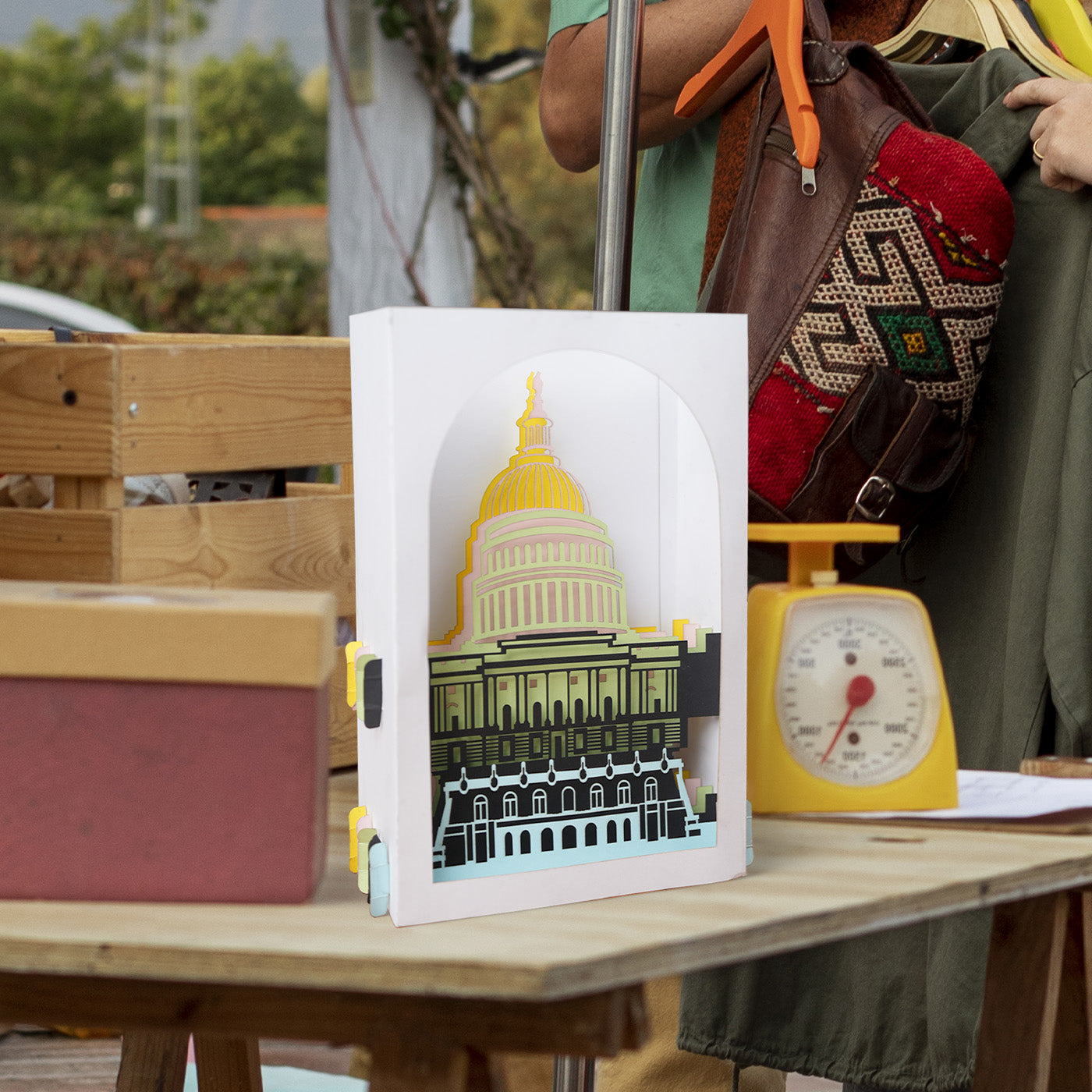 Multi-layer Capitol Tourist Souvenir