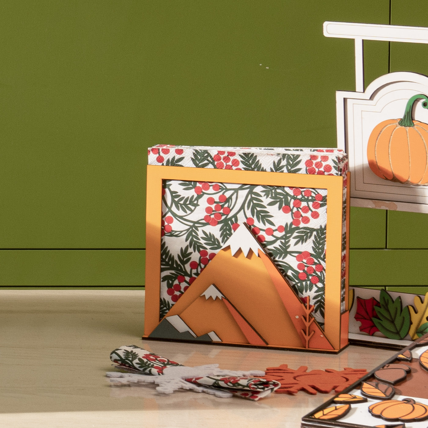 Autumn Paper Towel Holder