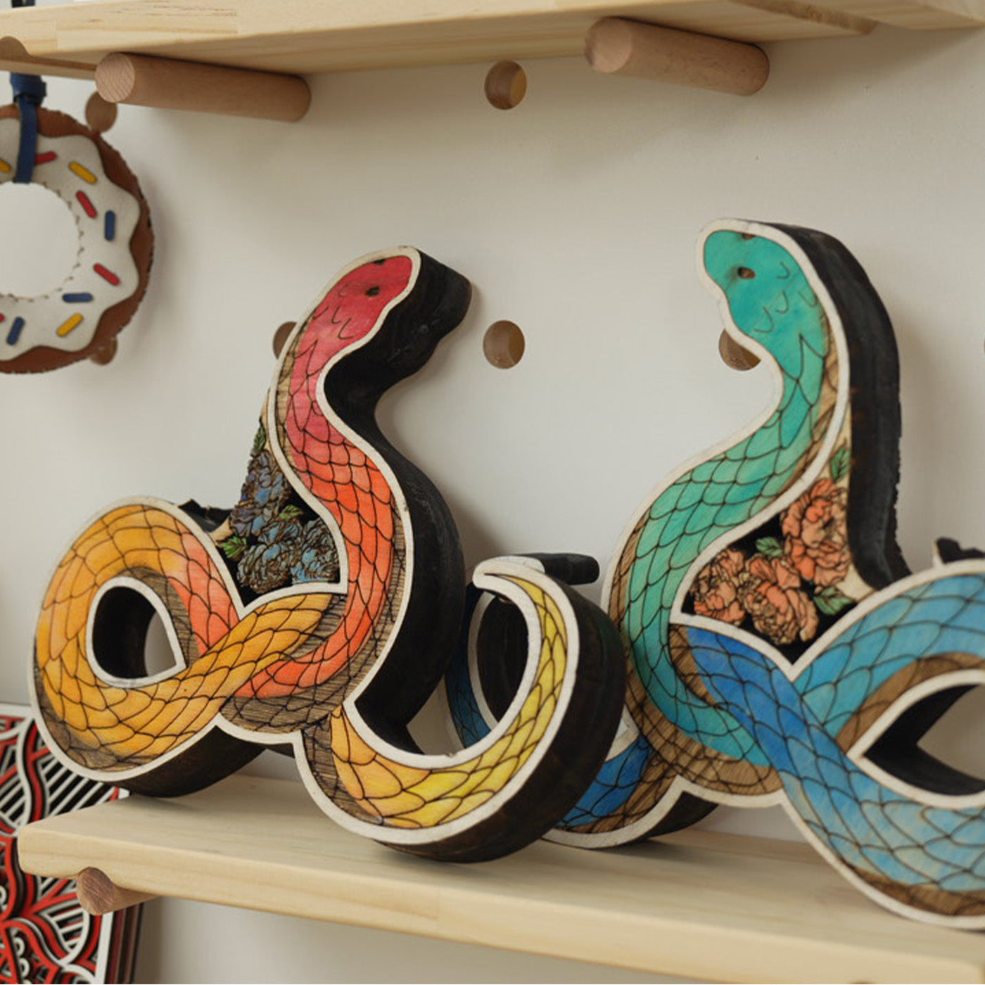 Snake desktop ornament