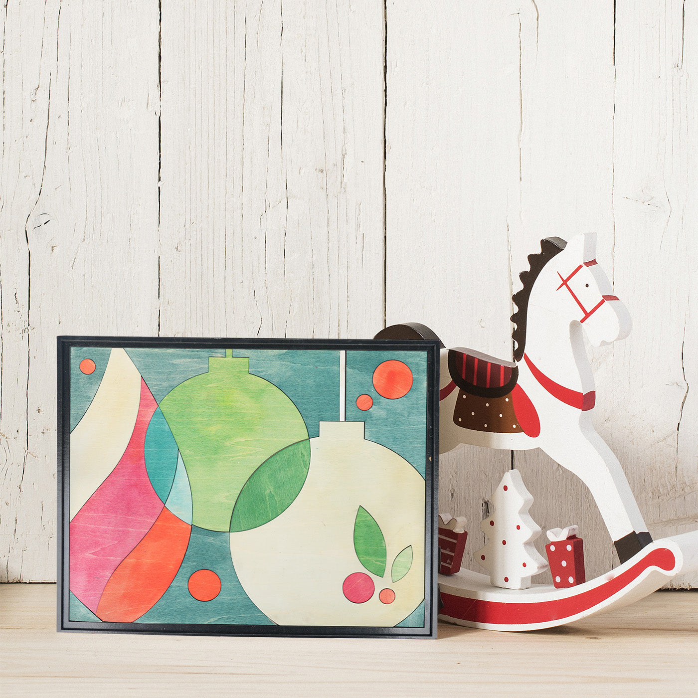 Christmas Ambience Multi-color decoration painting
