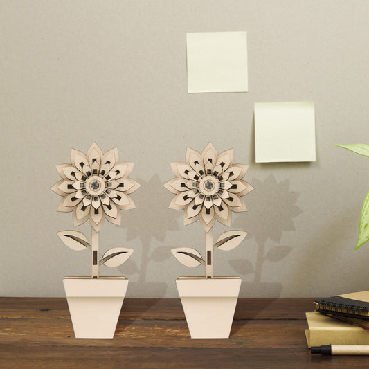 Mothers Day Sunflower Wooden