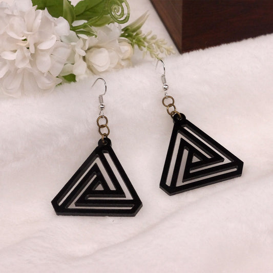 Laser Cut Earrings 05 - Acrylic