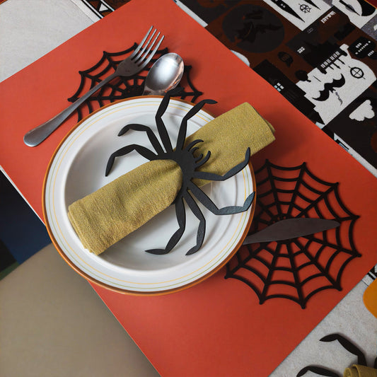Halloween Spider Table Napkin Ring