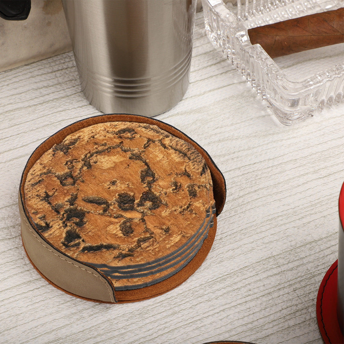 Wooden Cookie Coasters