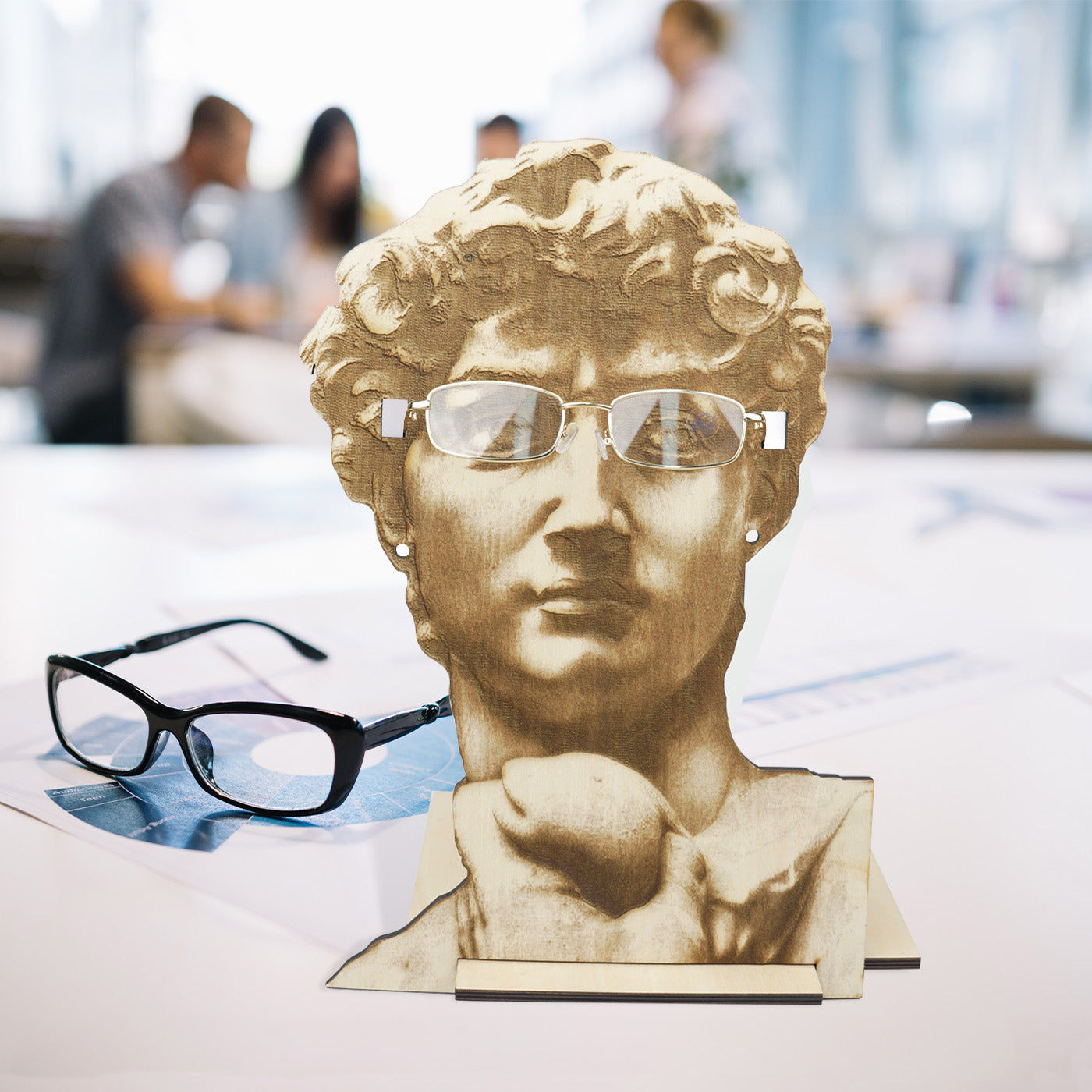 Statue of David Glasses Holder