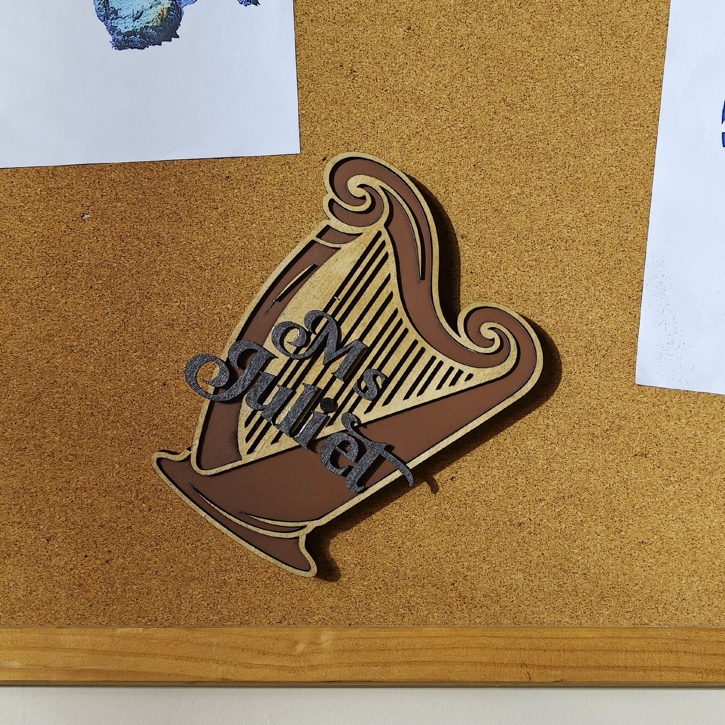 Music Class Teacher Name Stand