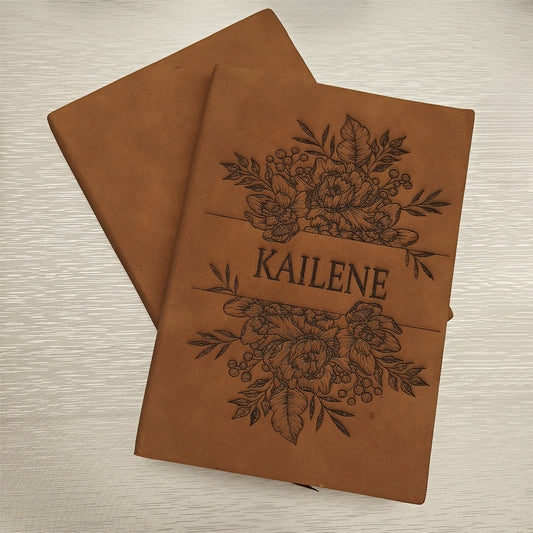 Leather Notebook Engraving