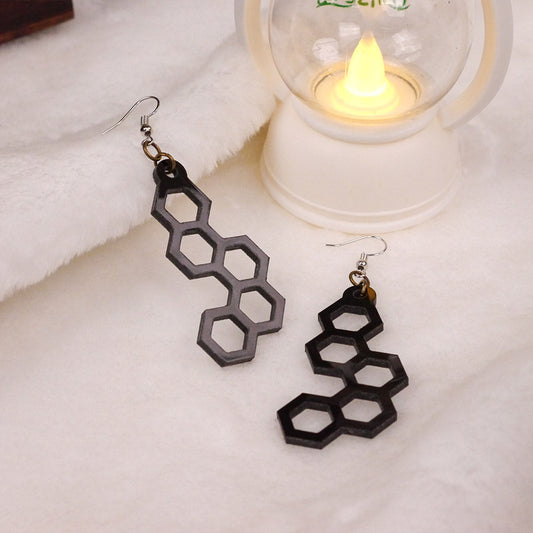 Laser Cut Earrings 02 - Acrylic
