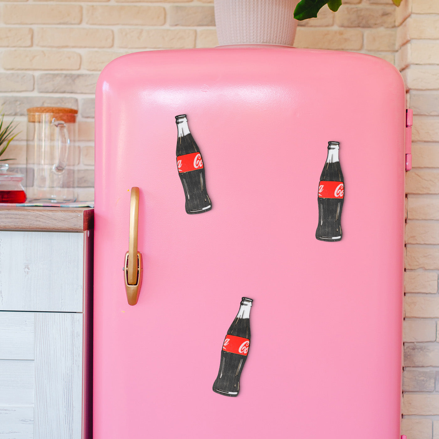 Retro Cola Bottle Fridge Magnet