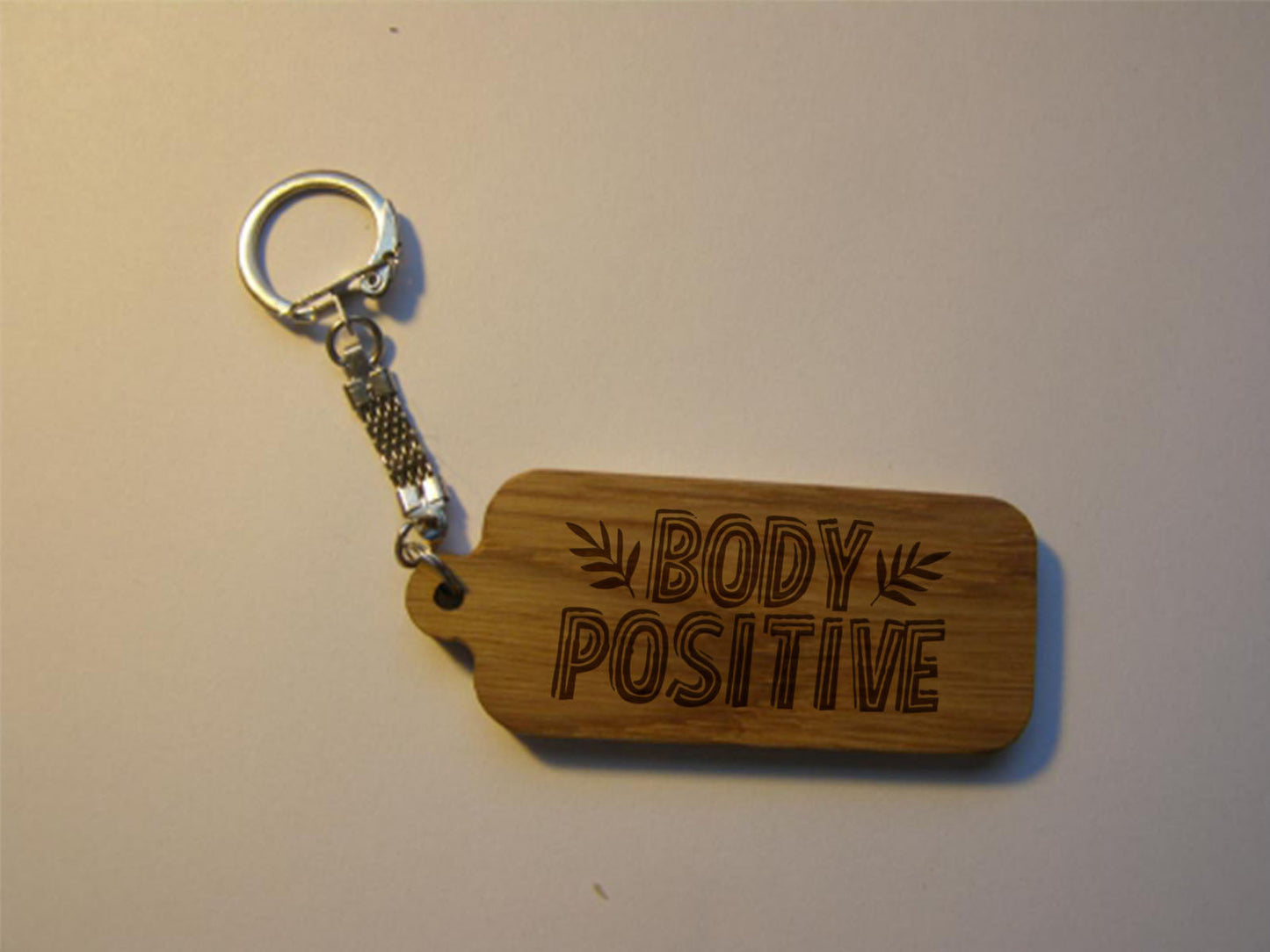 Wooden Keychain Pendant 02