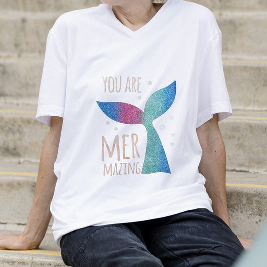 Mermaid Heat transfer vinyl design pattern