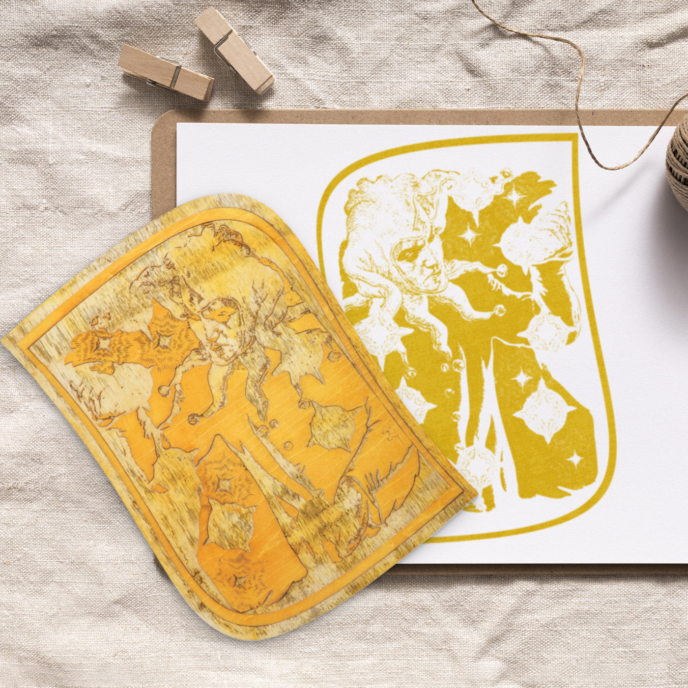 Wooden prints