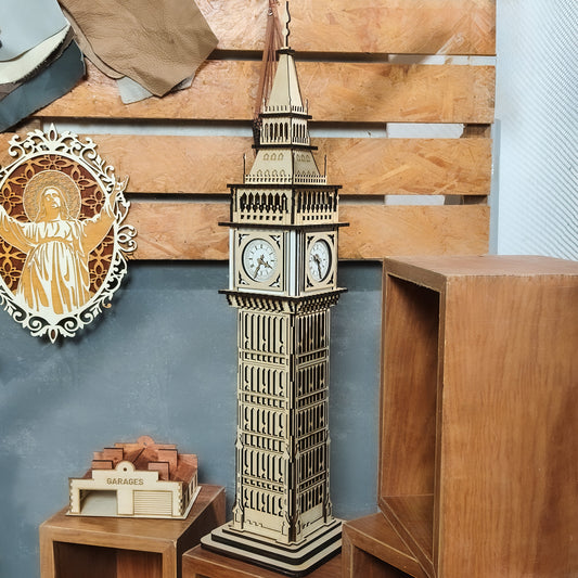 Elizabeth Tower Big Ben Clock London 3D Puzzle