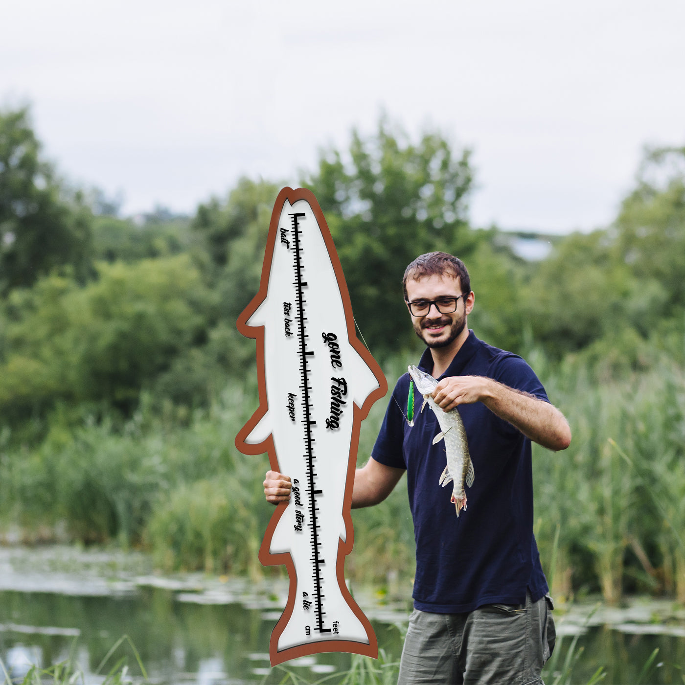 Fishing Measure Bump Board